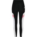 Leggings STARTER BLACK LABEL "Damen Ladies Starter Highwaist Sports Leggings" Gr. XS, US-Größen, pink (black, white, pinkgrapefruit) Damen Hosen Leggings Sportleggings Tight