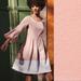 Anthropologie Dresses | Anthropologie Holding Horses Dress Size 4 | Color: Pink/White | Size: 4