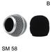 Replacement Ball Head Mesh Microphone Grille Fits For Shure Beta 87a SM58 R9C3