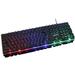 Ykohkofe Set Wired Backlight Gaming Keyboard Colorful Gaming Rainbow Luminous J40 Keyboard Keyboard& Couch Gaming Desk Mechanical Number Keypad