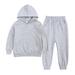 KmaiSchai Baby Boy Clothes Toddler Kids Babys Girls Boys Spring Winter Solid Long Sleeve Pants Hooded Hoodie Sweatshirt Set Outfits Baby Firetruck Clothes Toddler Boy 4T Outfits 4T Sweats Baby Take