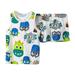 ZHAGHMIN Boy Clothes Summer Children Clothing Sets Cartoon Toddler Girls Clothing Sets Vest Pant Kids Casual Boys Clothes Sport 2Pcs Suits Outfit 4T Boy Outfits New Born Baby Boy Big Boys Set Clothe