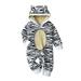 ZHAGHMIN Toddler Boys Clothes Hooded Jumpsuit For Baby Romper Cartoon Romper Boys Outfits Cute Girls Boys Outfits&Set Preemie Baby Boy Jackets Boys Pants Three Piece Baby Boy Outfits Baby Boy Clothe