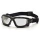 Pyramex brillengelenk Sportliche Dual Scheibe Anti-Fog Goggle, Unisex, Clear Anti-Fog Lens