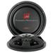 Power Acoustik EW-124S 1400 Watt 12 4 Ohm Shallow Truck Car Subwoofer Sub