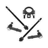 Front Tie Rod End Kit with Tool 4 Piece - Compatible with 2007 - 2013 Chevy Avalanche 2008 2009 2010 2011 2012