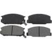 Front Brake Pad Set - Compatible with 1991 - 1997 Toyota Previa 1992 1993 1994 1995 1996