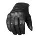 Men s Premium Leather Street Motorcycle Protective Cruiser Biker Gel Gloves L
