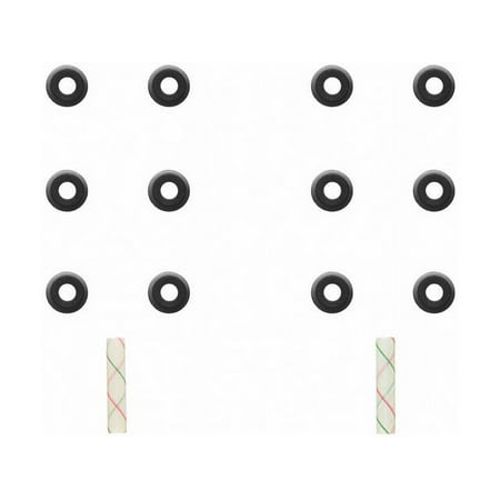 Intake and Exhaust Valve Stem Seal Kit - Compatible with 1998 - 2017 Honda Accord 1999 2000 2001 2002 2003 2004 2005 2006 2007 2008 2009 2010 2011 2012 2013 2014 2015 2016