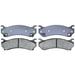 Rear Brake Pad Set - Compatible with 2000 - 2013 GMC Yukon XL 2500 2001 2002 2003 2004 2005 2006 2007 2008 2009 2010 2011 2012