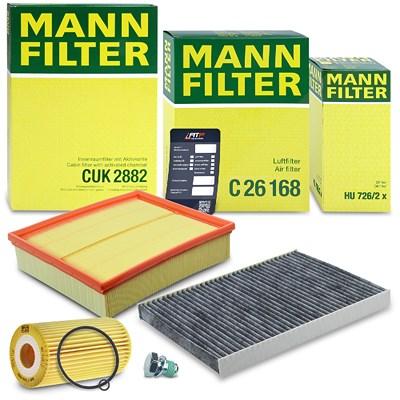 Mann-filter Inspektionspaket Filtersatz SET A [Hersteller-Nr. 10491238] für Skoda, VW Image