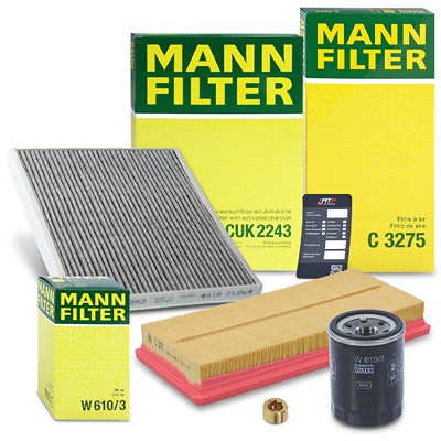 Mann-filter Inspektionspaket Filtersatz SET A [Hersteller-Nr. 10492732] für Alfa Romeo Image