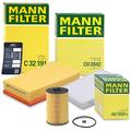 Mann-filter Inspektionspaket Filtersatz SET A für VW