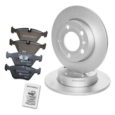 Bestprice Bremsscheiben+Bremsbeläge Vorderachse VOLL für Audi Image