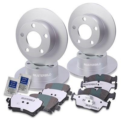 Bestprice Bremsscheiben + Bremsbeläge Vorne + Hinten für BMW Image