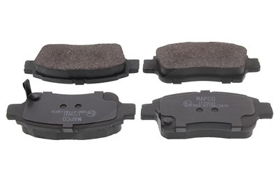 Mapco Bremsbeläge vorne (Satz) [Hersteller-Nr. 6525] für Toyota