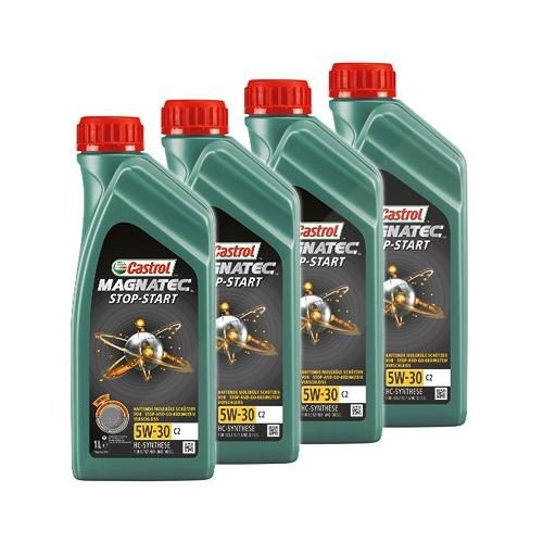 Castrol 4x 1 L Magnatec 5W-30 C2 [Hersteller-Nr. 1599DA]