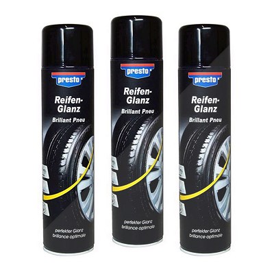 Presto 3x 600ml Reifenglanz Spray [Hersteller-Nr. 383458] Image