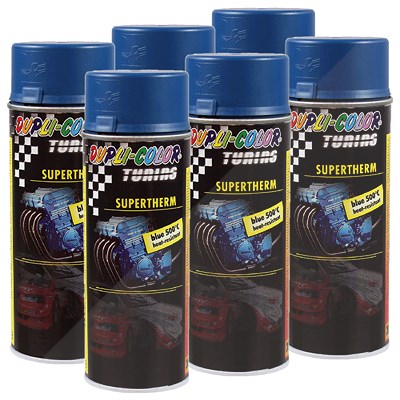 Dupli Color 6x 400ml Supertherm blue 500°C [Hersteller-Nr. 339134] Image