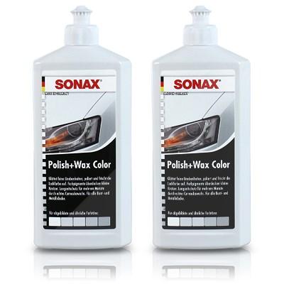 Sonax 2x 500ml Polish & Wax Color weiß [Hersteller-Nr. 02960000] Image
