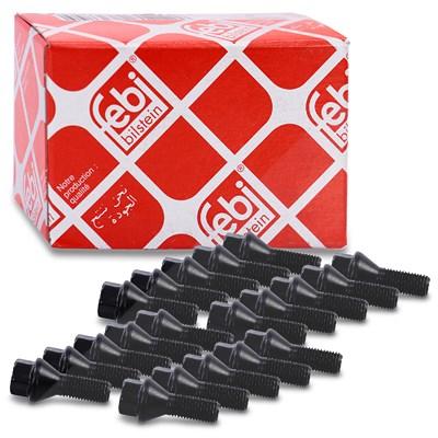 Febi Bilstein 20x Radschraube Kegelbund M12X1,5X26 für BMW, Mini Image