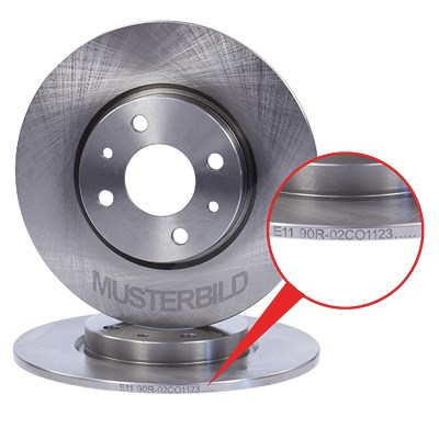 Bestprice 2x Bremsscheibe Hinterachse Voll [Hersteller-Nr. 31253150] für Mazda Image