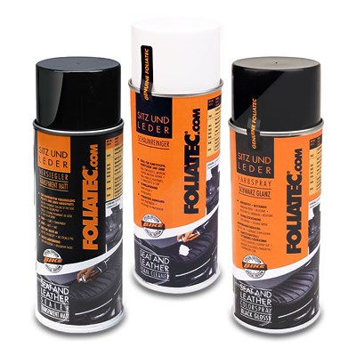 Foliatec Sitz und Leder Set schwarz glänzend [Hersteller-Nr. 40207957] Image