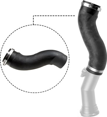 Gates Ladeluftschlauch [Hersteller-Nr. 09-0755] für BMW Image