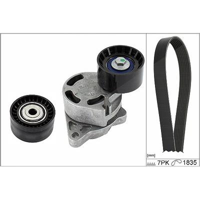 Schaeffler Ina Keilrippenriemensatz [Hersteller-Nr. 529043810] für Nissan, Opel, Renault, Vauxhall Image