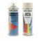 Dupli Color 400 ml Auto-Color Lack weiß-grau 1-0120 + 400ml 2-Schicht-Klarlac