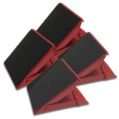 Proplus 4x Unterlegkeil Metall einklappbar [Hersteller-Nr. 341348]