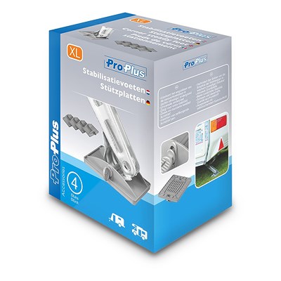 Proplus Stützplatten XL Set (4 Stück) [Hersteller-Nr. 361534]