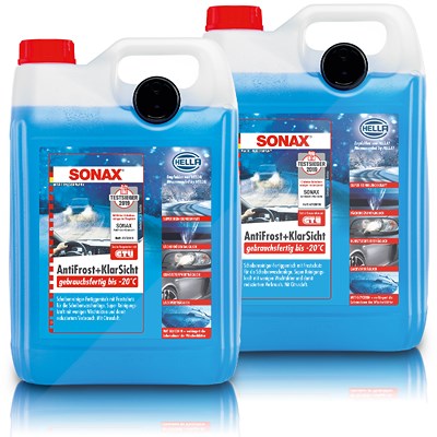 Sonax 2x 5 L AntiFrost&KlarSicht gebrauchsfertig Scheibenfrostschutz [Hersteller-Nr. 03325000] Image