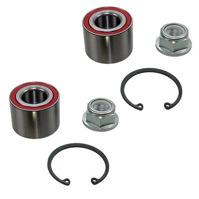 Atec 2x Radlagersatz Vorder-/Hinterachse für Dacia, Nissan, Renault Image