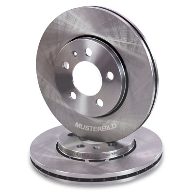 Atec 2x Bremsscheibe Vorderachse Belüftet [Hersteller-Nr. 40574728] für Mercedes-Benz Image