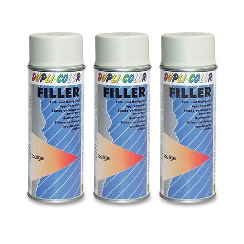 Dupli Color 3x 400 ml Filler beige [Hersteller-Nr. 191831]