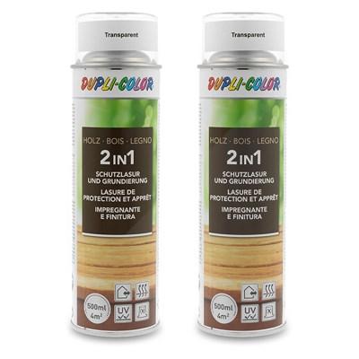 Dupli Color 2x 500 ml Holzschutzlasur Transparent [Hersteller-Nr. 391545] Image