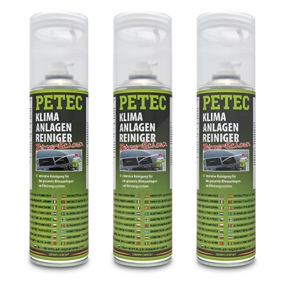 Petec 3x 500 ml Klimaanlagenreiniger Zitrus-Schaum [Hersteller-Nr. 71350] Image