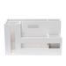 Gracie Oaks Wooden Flatware Caddy Wood in White | 9.08 H x 15.75 W x 7.13 D in | Wayfair 8E20D21CCDDA472483C01B15D6B0B343