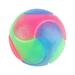 Reheyre Pet Elastic Toy Ball Good Toughness Glowing Bite Resistant Flashing Bounce Pet Companion High Elasticity Teeth Cleaning Cat Elastic Ball for Dogs