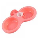 Shop Clearance! Pet Anti Bite Detachable Hanging Water and Food Feeding Double Bowls Dish for Small Animals Pet Rabbit Bunny Guinea Pig Hamster Dog Cat