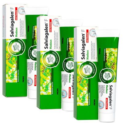 Salviagalen F Madaus Zahncreme 3x75 ml Zahnpasta Image