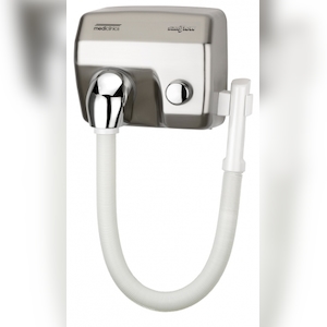 Mediclinics Haartrockner Edelstahl Optik mit Schlauch - artikel 12004 Image