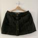 Zara Skirts | Gorgeous Dark Green Velvet Skirt In Size L | Color: Green | Size: L