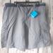 Columbia Shorts | Columbia Gray Kestrel Trail Belted Omni-Wick Omni-Shade Shorts (40) | Color: Gray | Size: 40