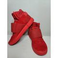 Adidas Shoes | Adidas Sneaker Boys Shoe Tubular Invader Strap Red Size 4 | Color: Red | Size: 4b