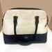 Kate Spade Bags | Kate Spade Straw And Black Leather Vintage Handbag | Color: Black/Cream | Size: Os