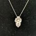 Kate Spade Jewelry | (#111) Nwot Kate Spade White Gold Toned Petite Floral Design Necklace | Color: Silver | Size: Os