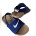 Nike Shoes | Nike Sandals Slip On Shoes Blue White Summer Vacation Water Size 9 C Toddler | Color: Blue/White | Size: 9b