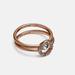 Coach Jewelry | Coach Ring Set | Color: Gold/Pink | Size: 7